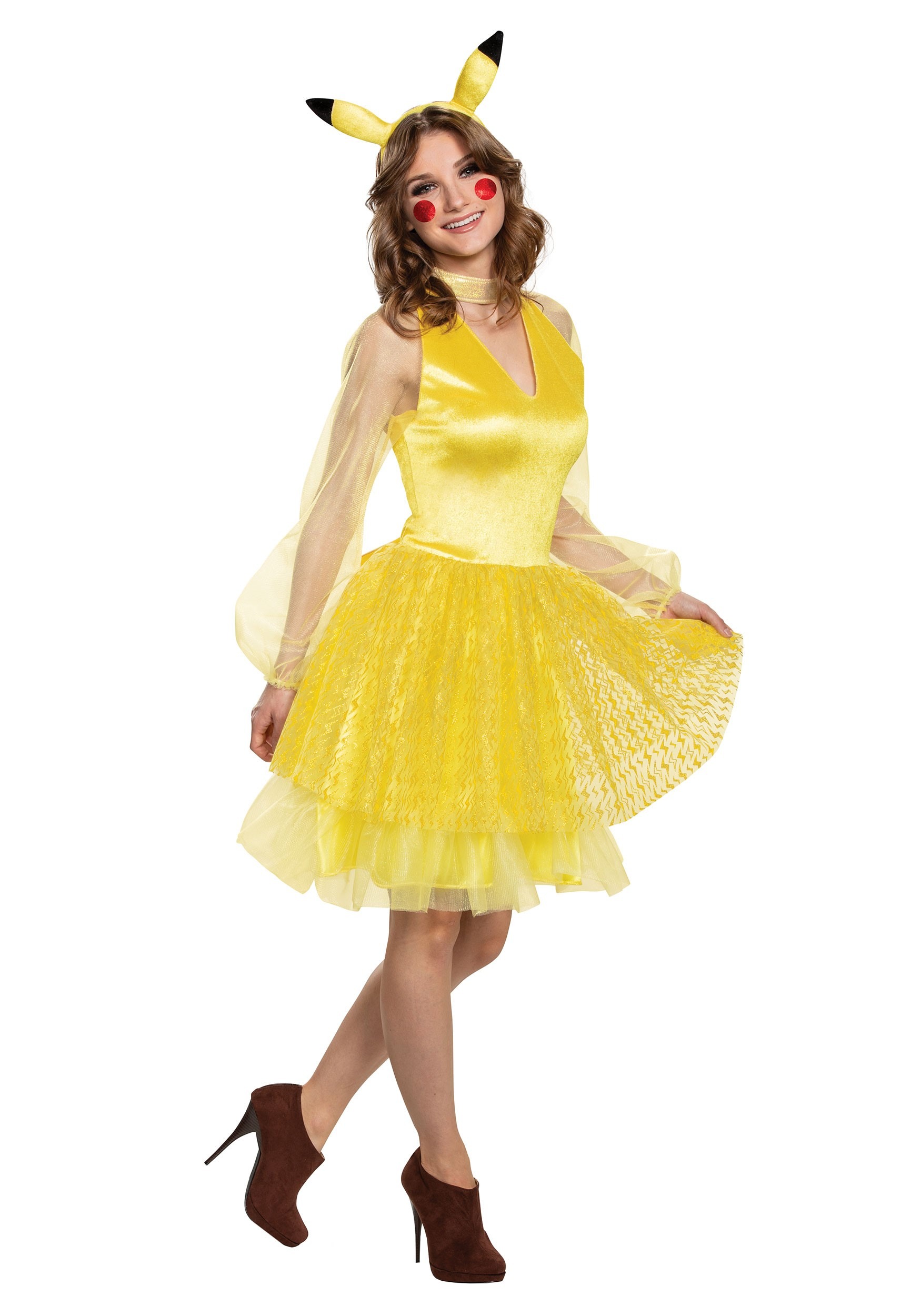 Women's Pokemon Pikachu Deluxe Costume