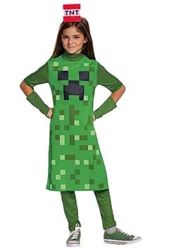Minecraft Creeper Classic Girls Costume