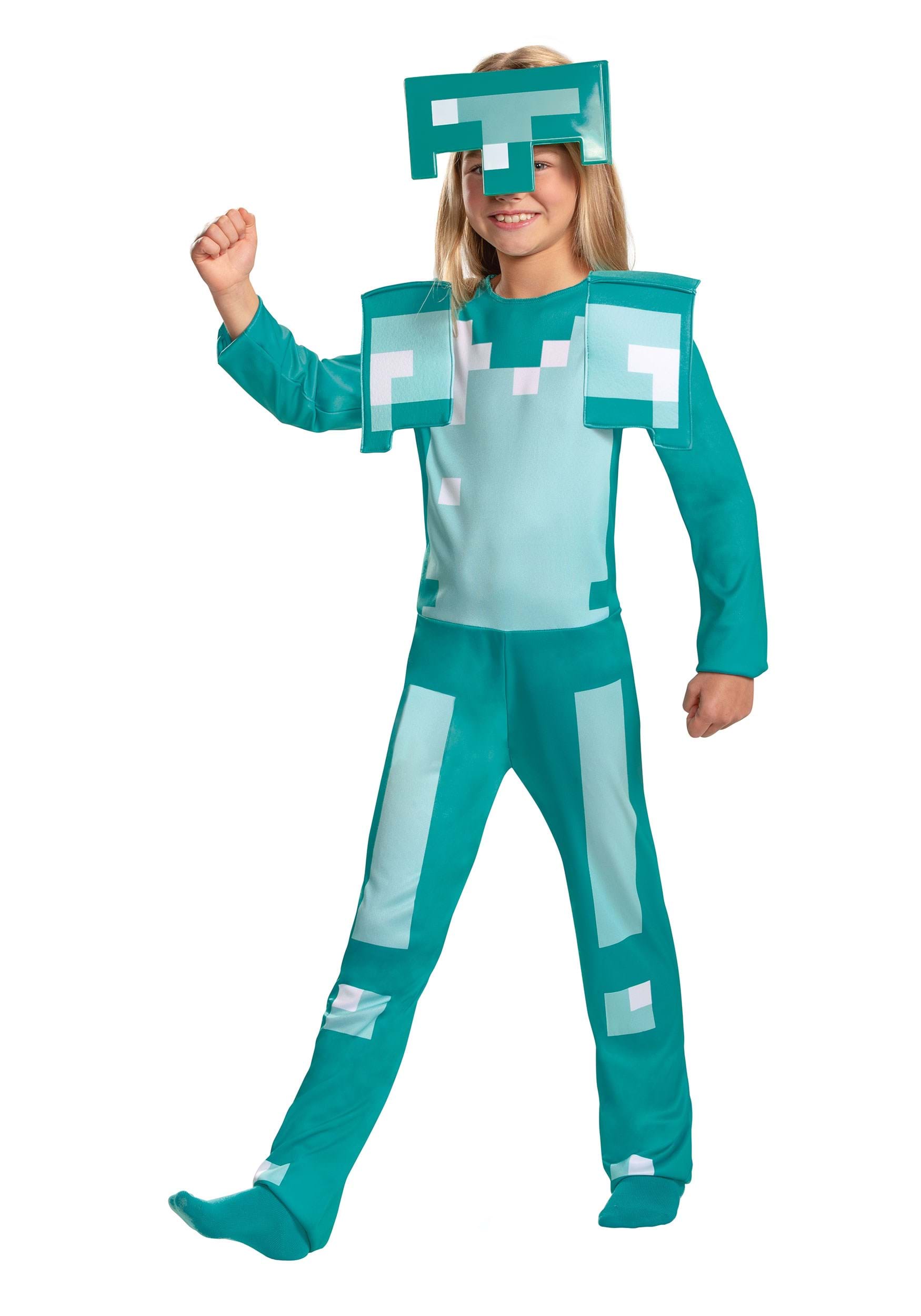 Classic Kid's Minecraft Armor Costume