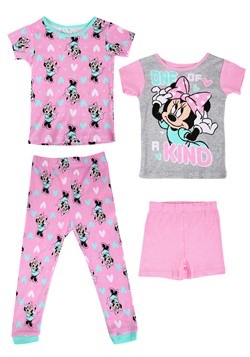 Girls Minnie Mouse 2 Pack Sleep Sets
