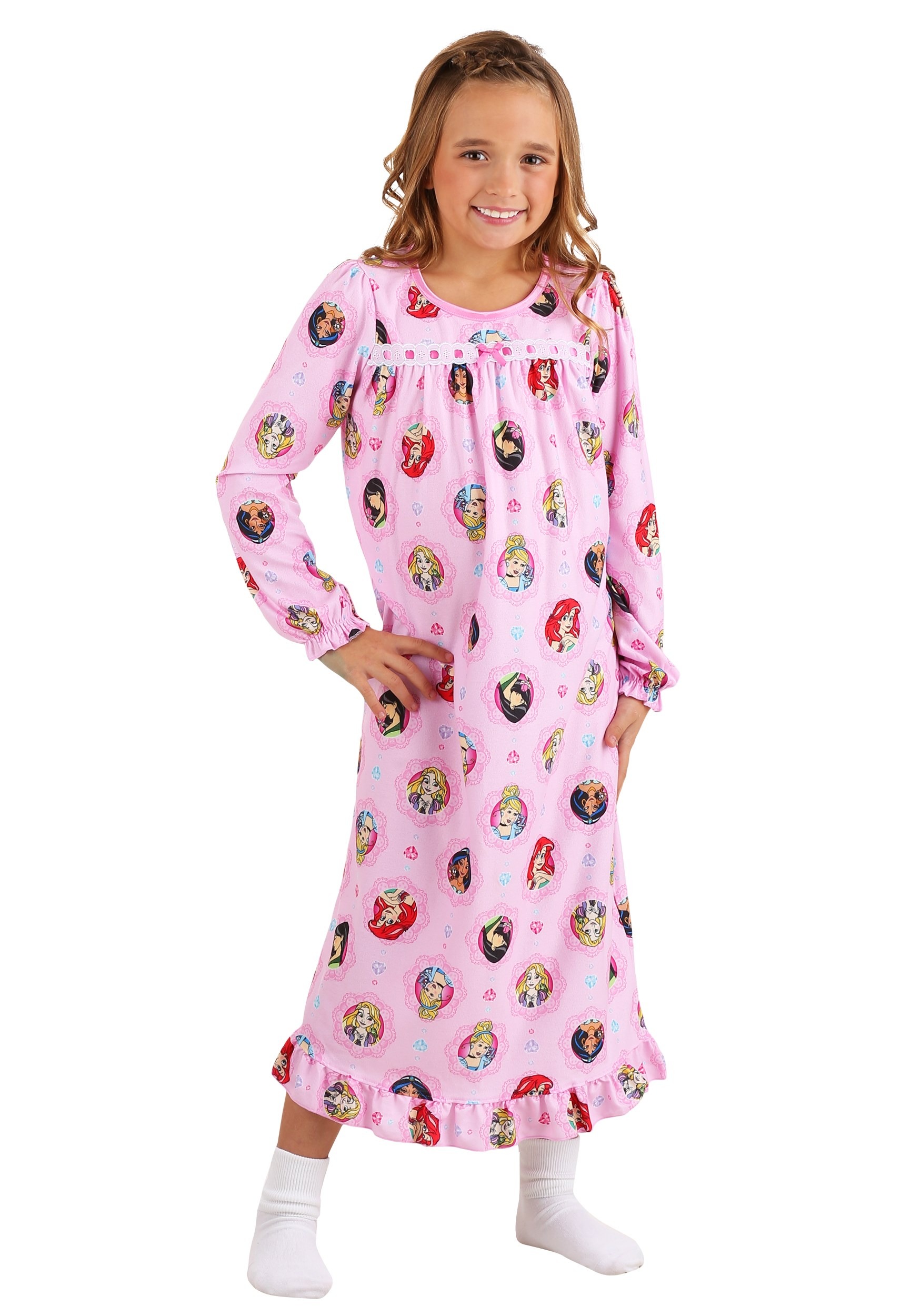 Disney Princesses Granny Gown Sleepwear for Girls