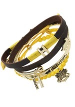 Harry Potter Hufflepuff Arm Party Bracelet Set