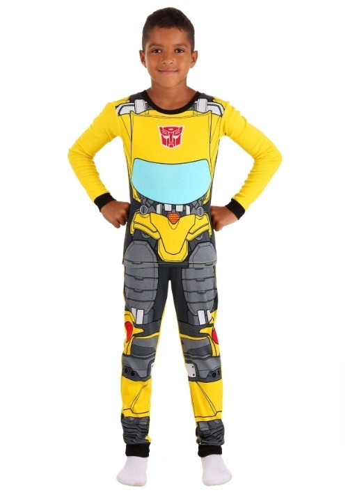 Boys Transformers Bumblebee Long Sleeve Sleep Set