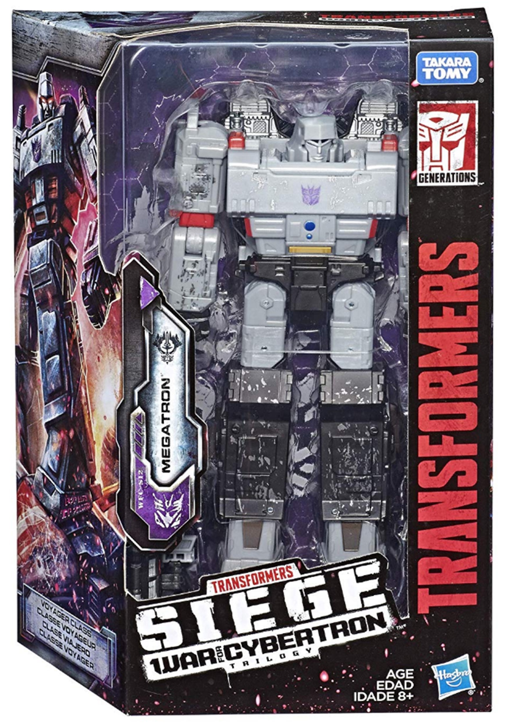 Transformers Generations War for Cybertron: Siege Voyager Megatron Action Figure