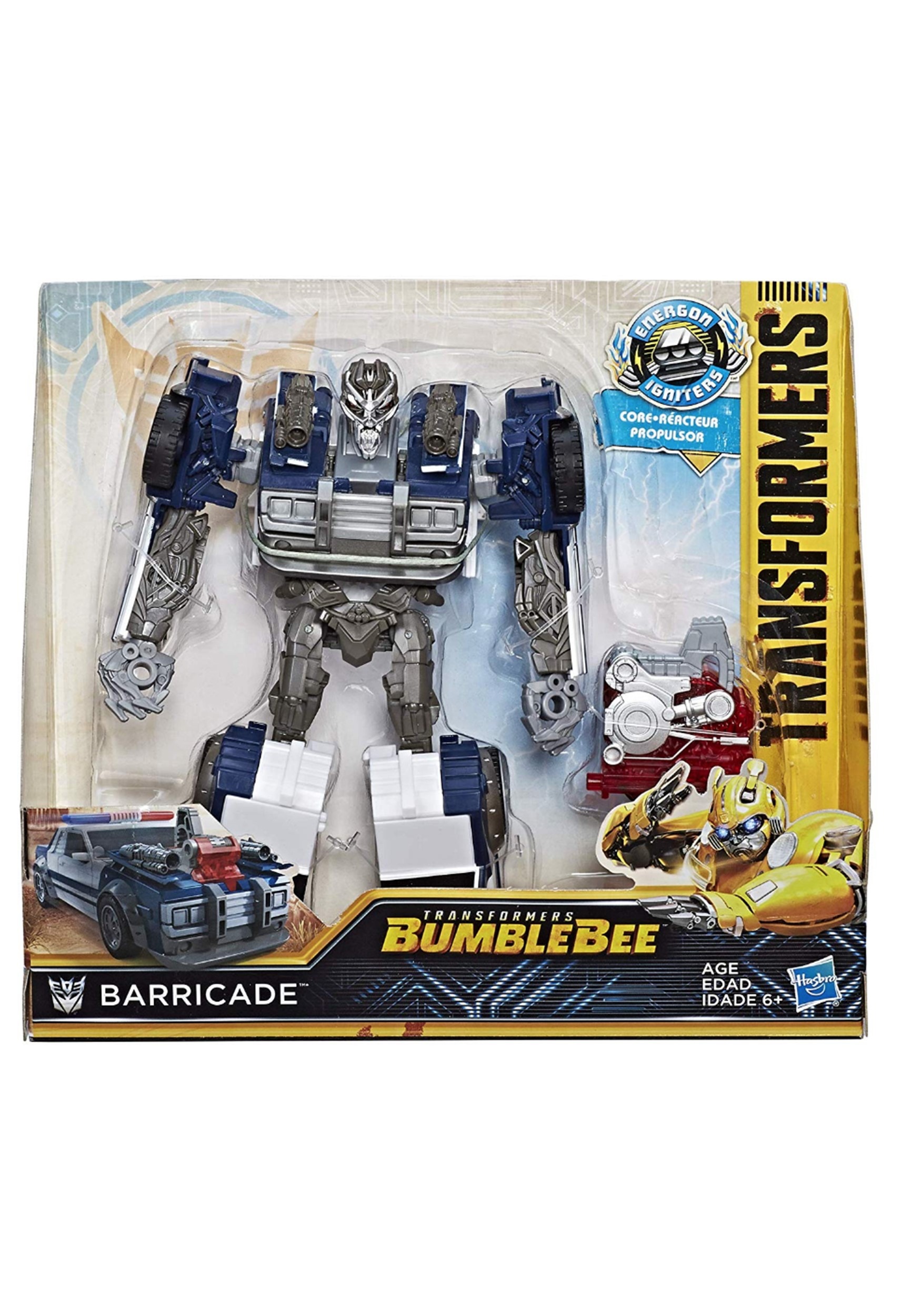 Transformers Bumblebee Energon Igniters Nitro Barricade Action Figure