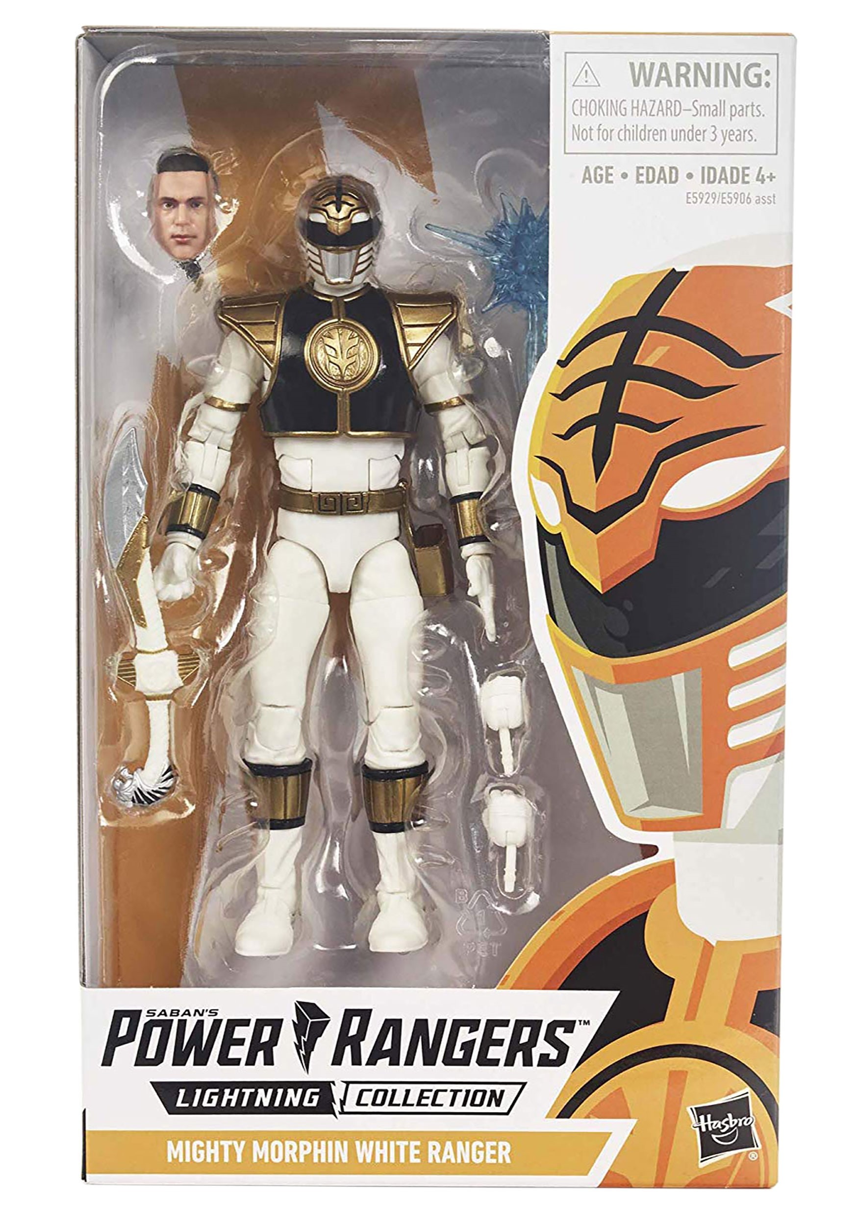 Power Rangers Lightning Collection White Ranger 6in Action Figure