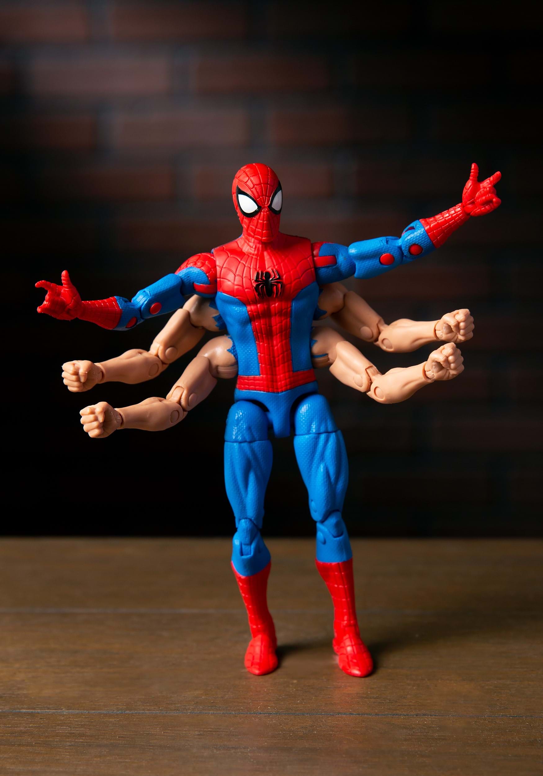 Marvel Legends Six Arm Spider-Man Collectible Action Figure