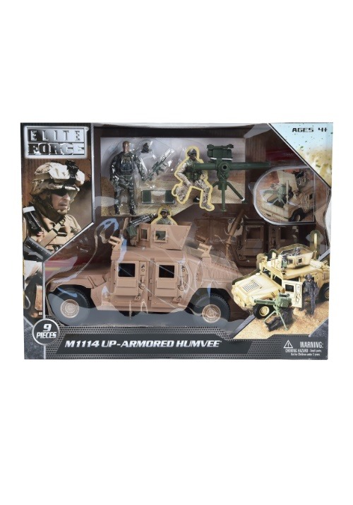 Humvee Vehicle w/ Figure