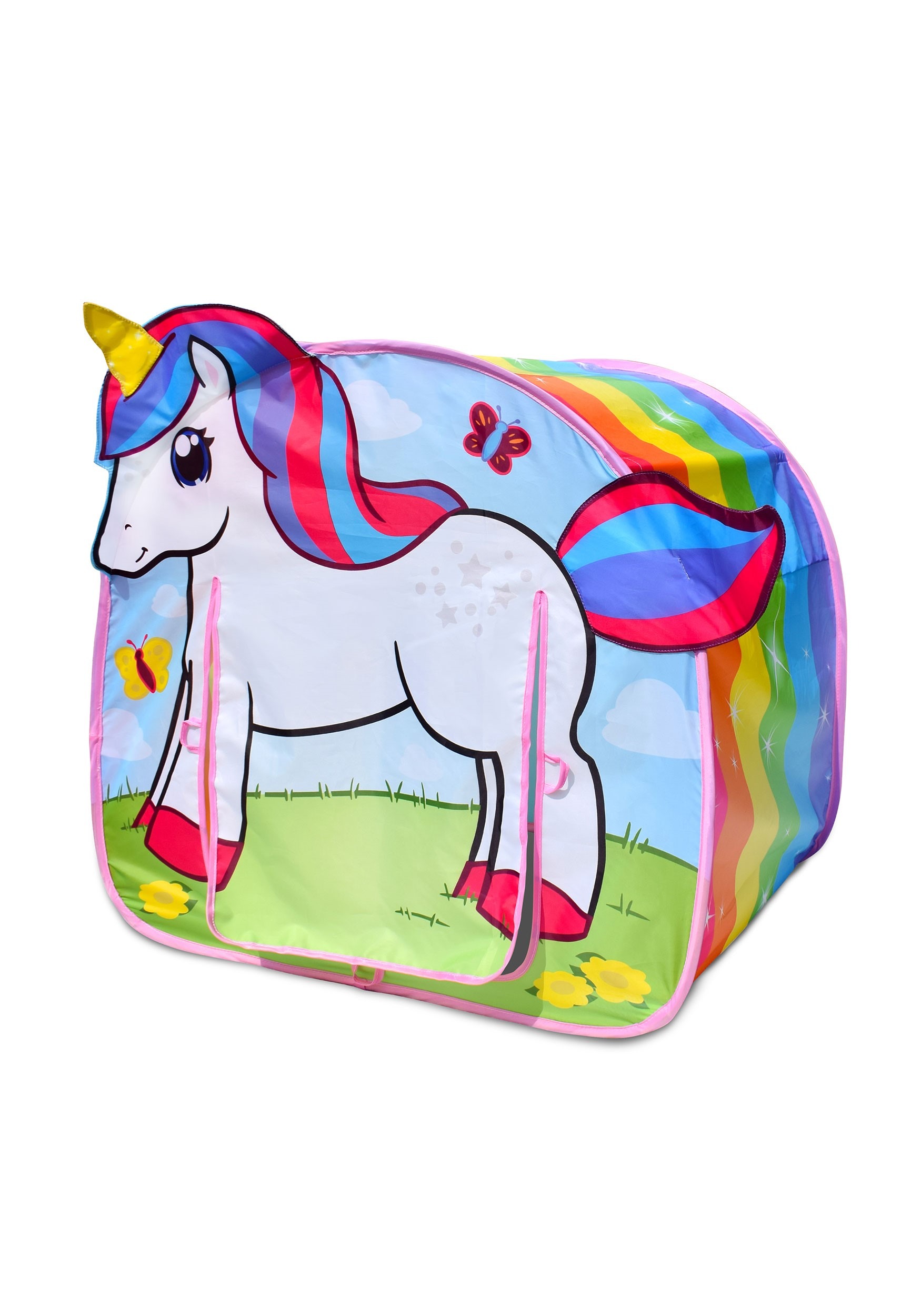 Pop-Up Unicorn Rainbow Dream Play Tent