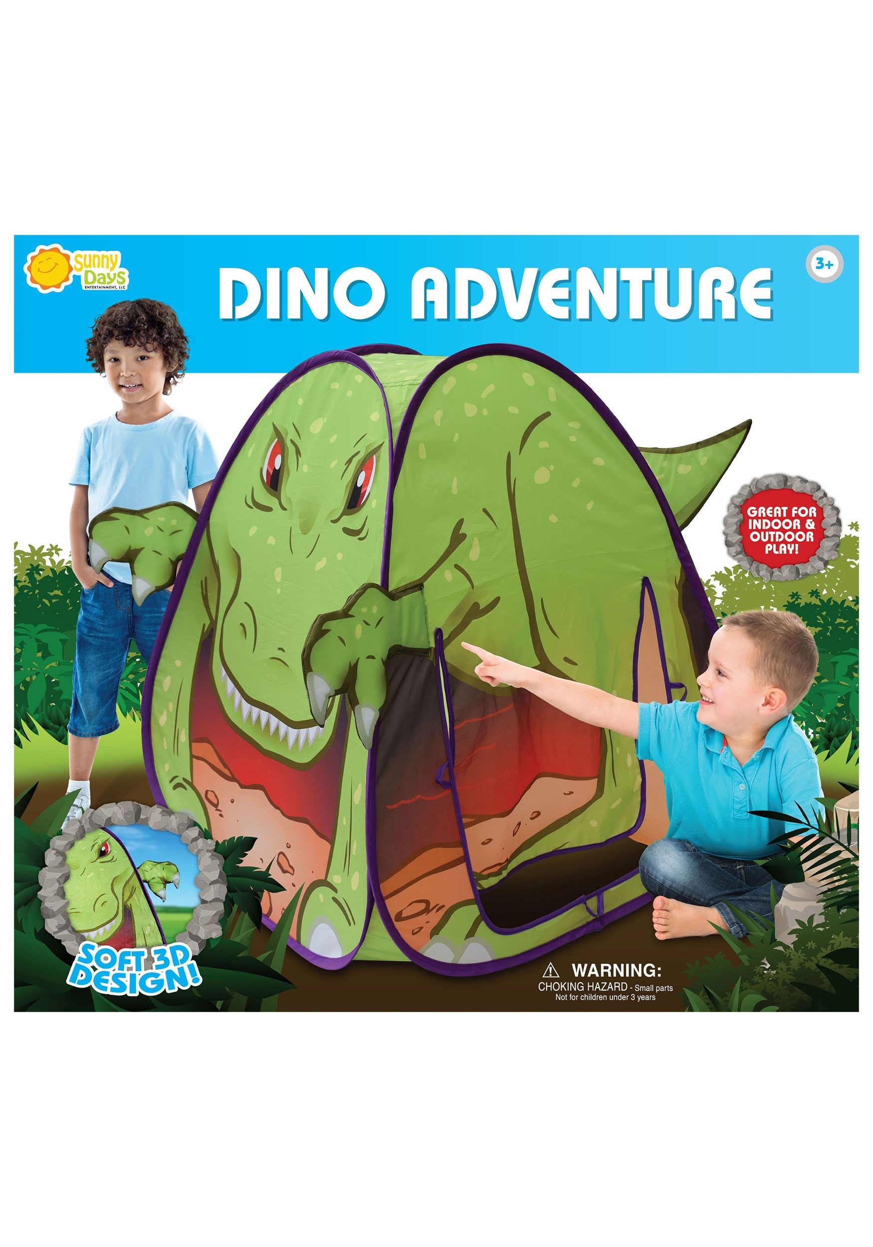 Pop-Up Play Tent Dino Adventure T-Rex