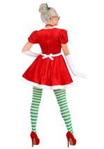 Women's Sexy Classic Mrs. Claus Costume Alt 1