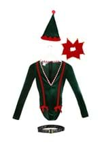 Women's Sexy Santa Elf Costume Alt 2