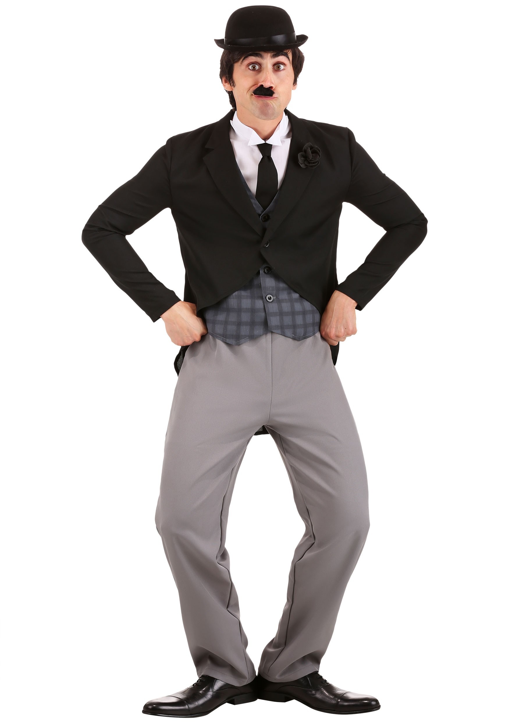 Charlie Chaplin Costume For Men , Adult Celebrity Costumes