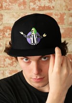 Beetlejuice Black Snapback Hat