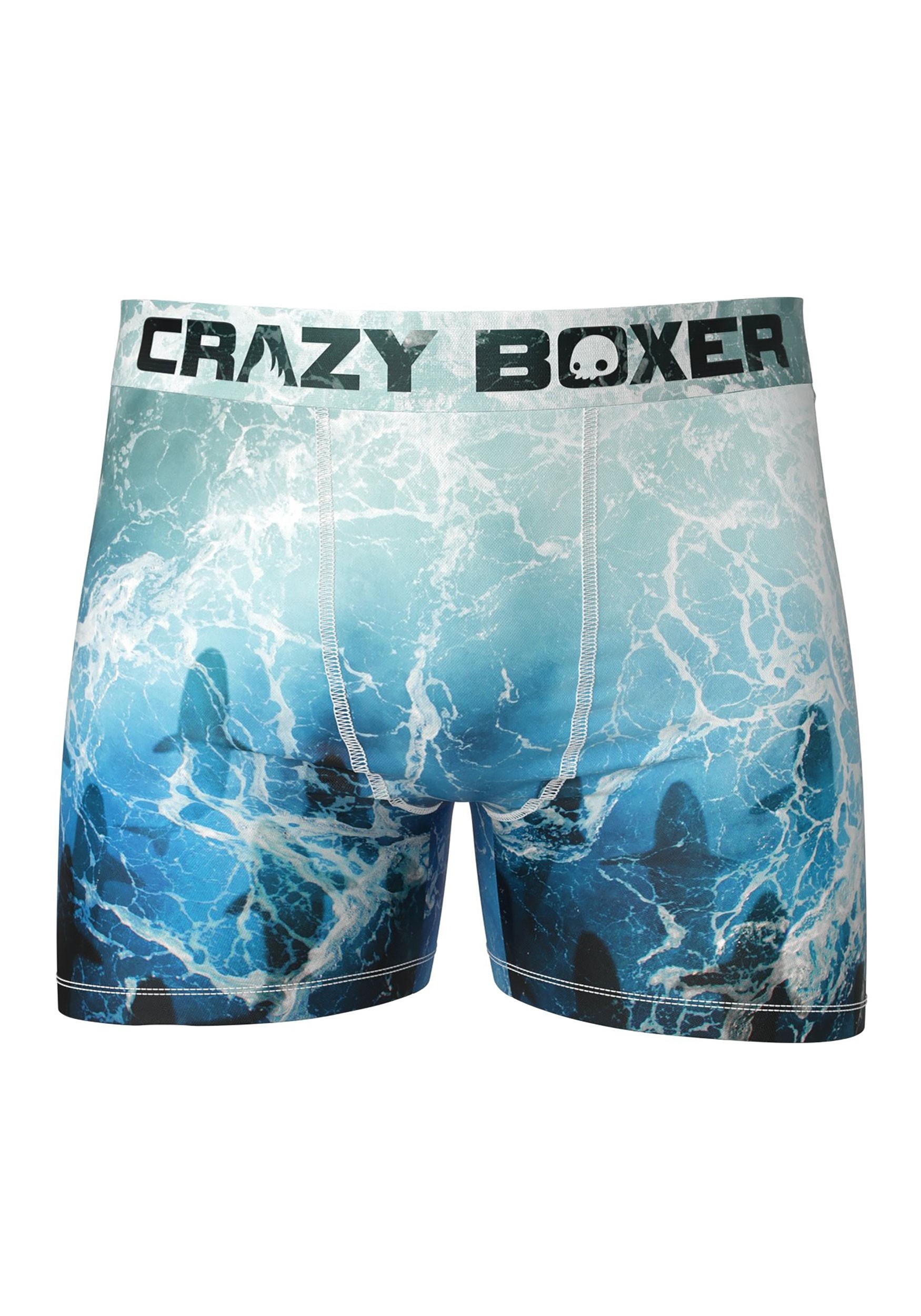 Shark Week- Tidal Sharks Men's Crazy Boxers Boxer Briefs