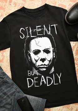 Michael Myers Silent But Deadly Black T-Shirt