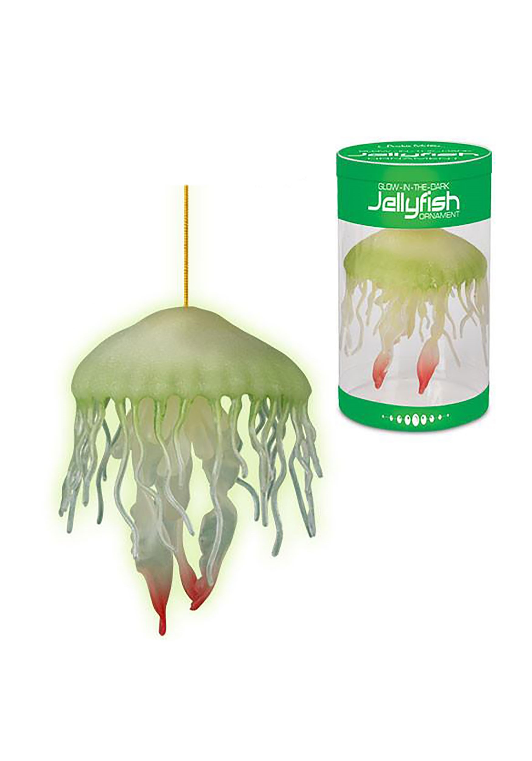 Glow-in-the-Dark Jelllyfish Vinyl Ornament