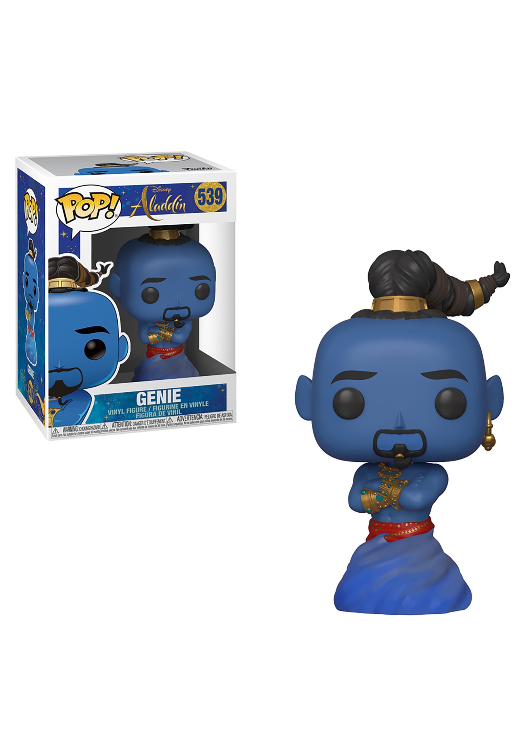 Pop! Disney: Aladdin (Live)- Genie Figure