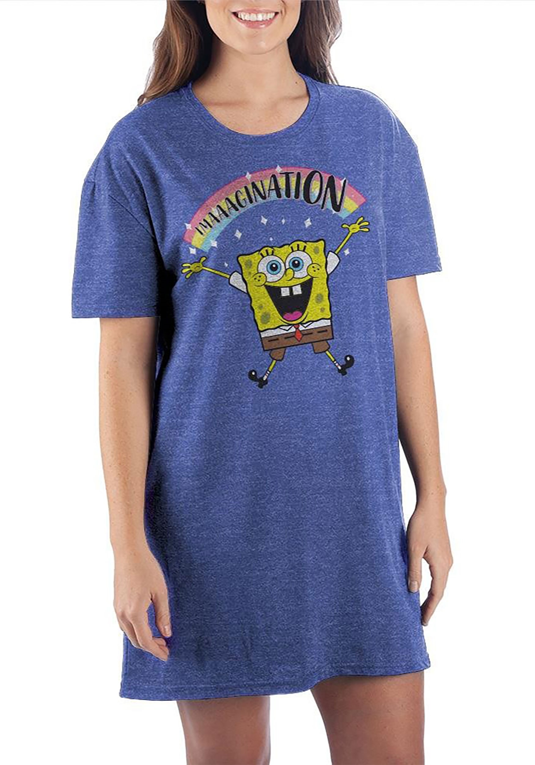 SpongeBob SquarePants Blue Night Shirt