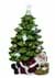 Resin Light Up Santa Under Tree Christmas Decor Alt 2