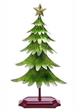 Glitter Green Christmas Tree