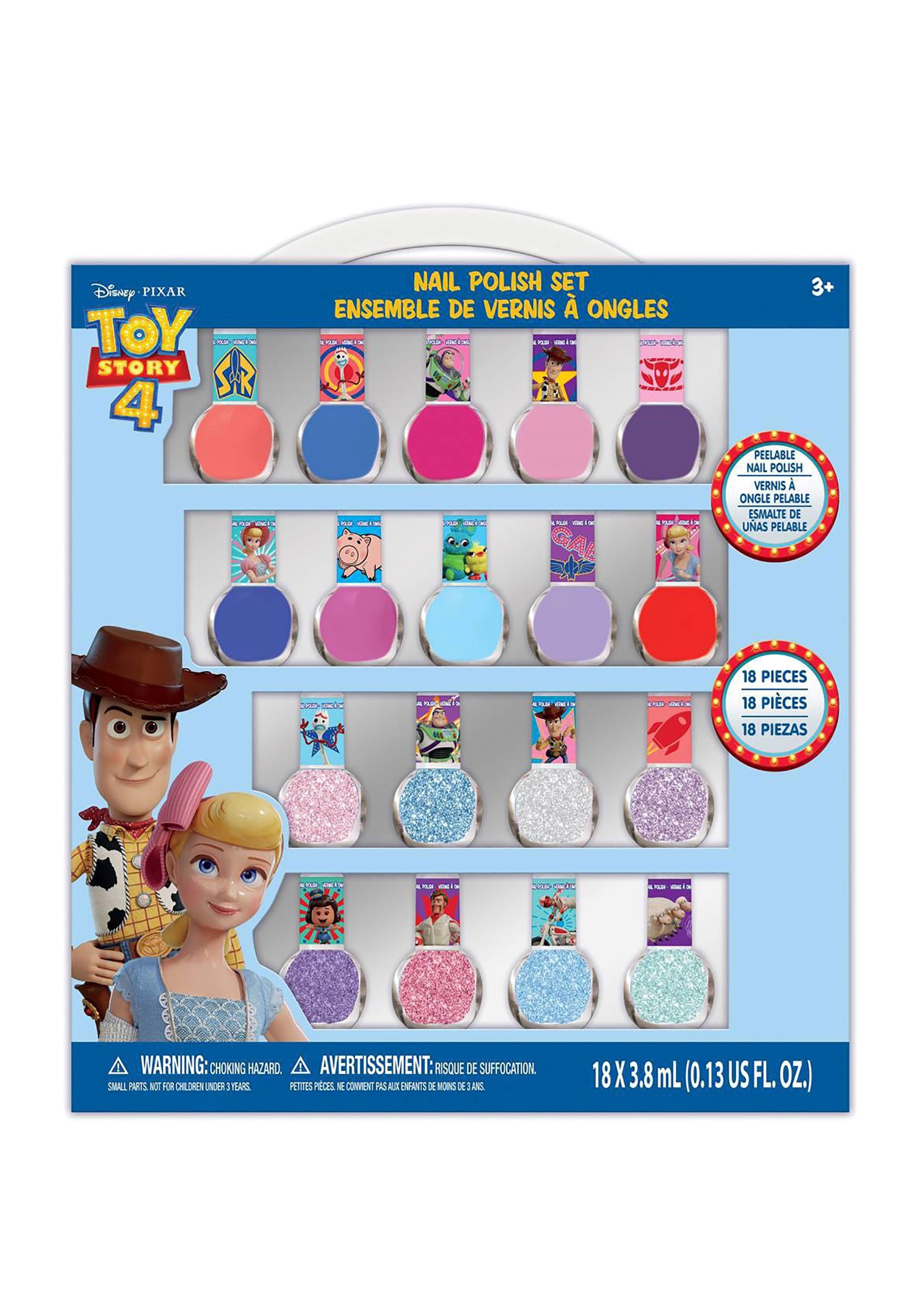 Toy Story 4 Box-18pc Nail Polish