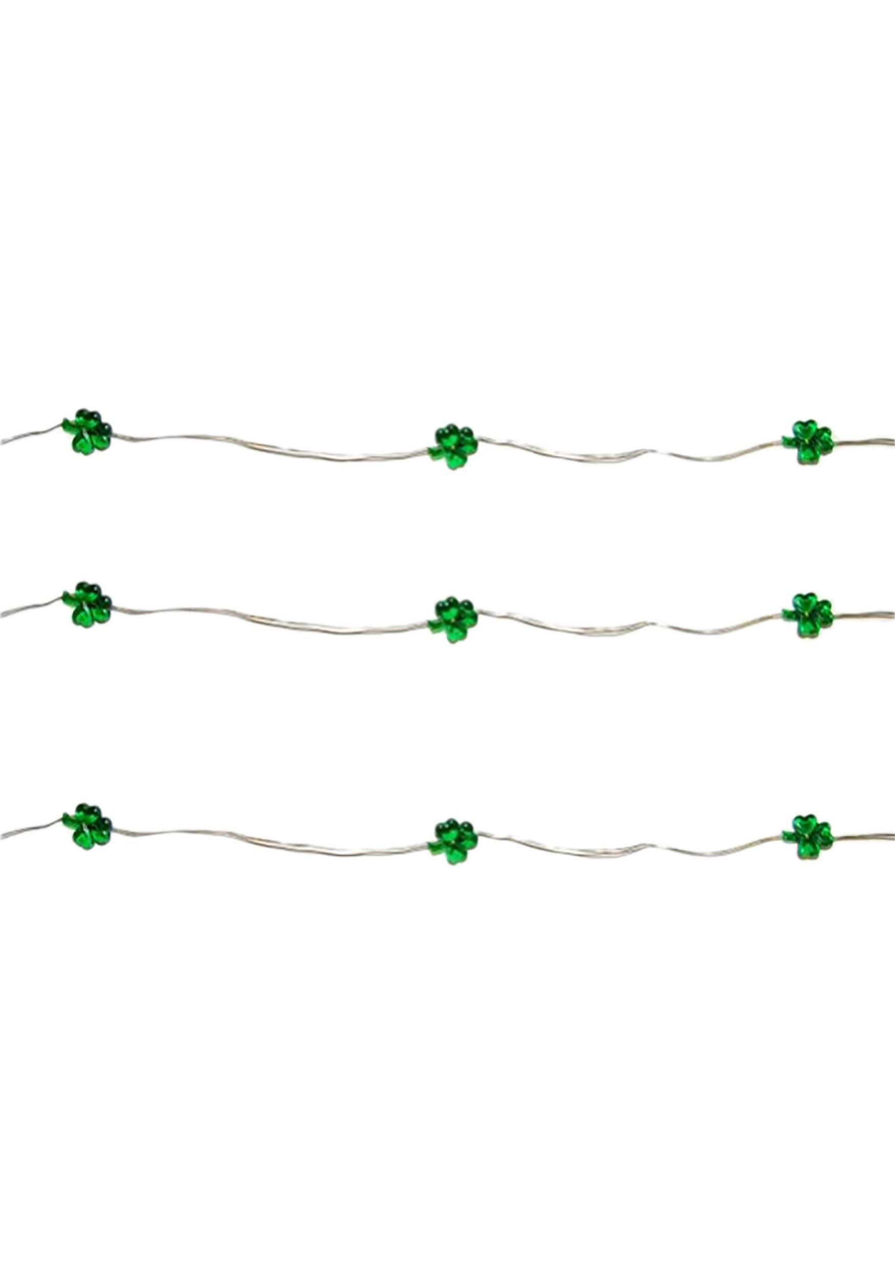 St. Patty's Day Shamrock Fairy Light Set