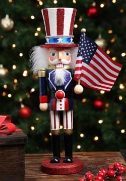 15" Wooden Uncle Sam Nutcracker_Update