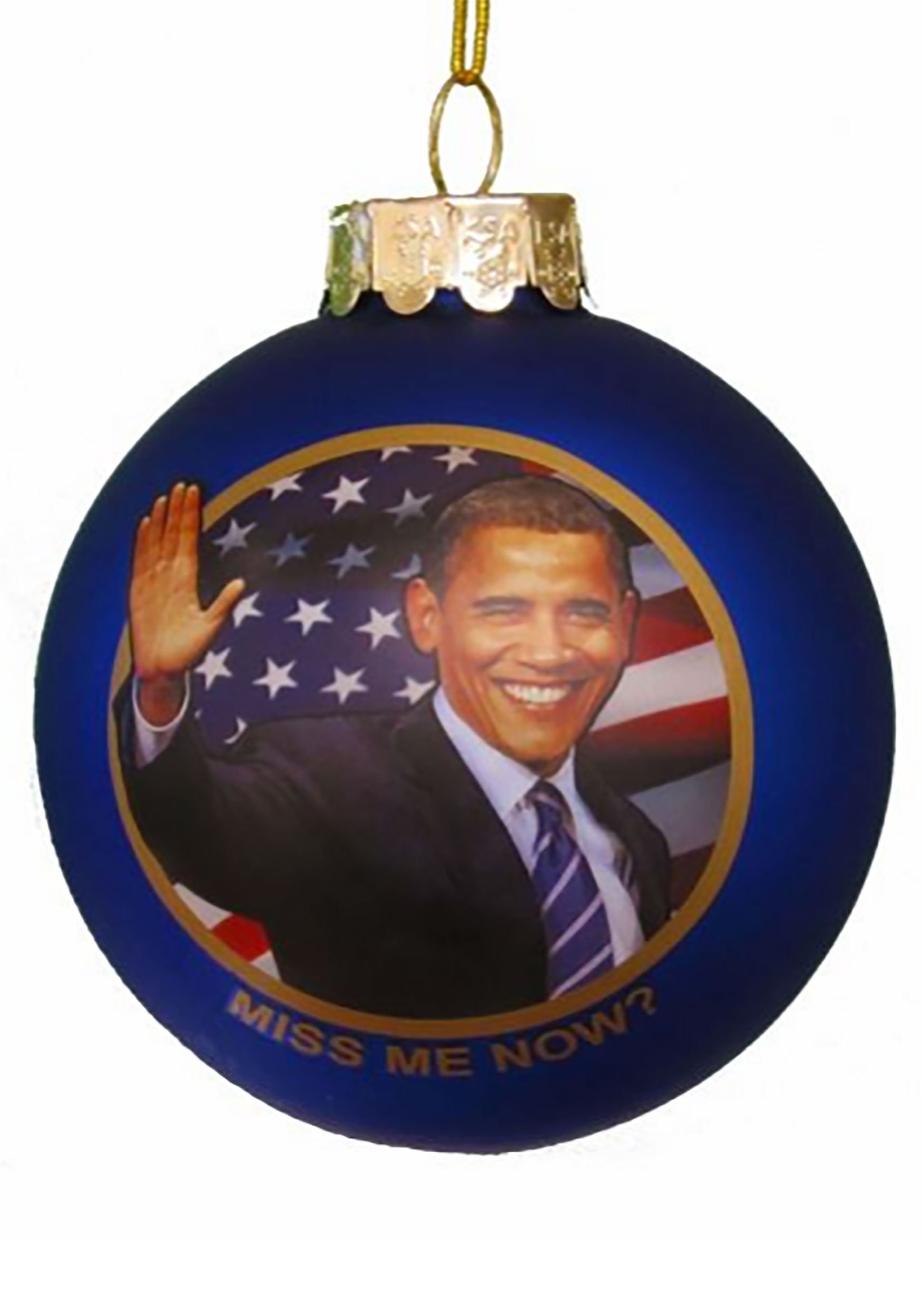 Miss Me Now? Obama Ornament