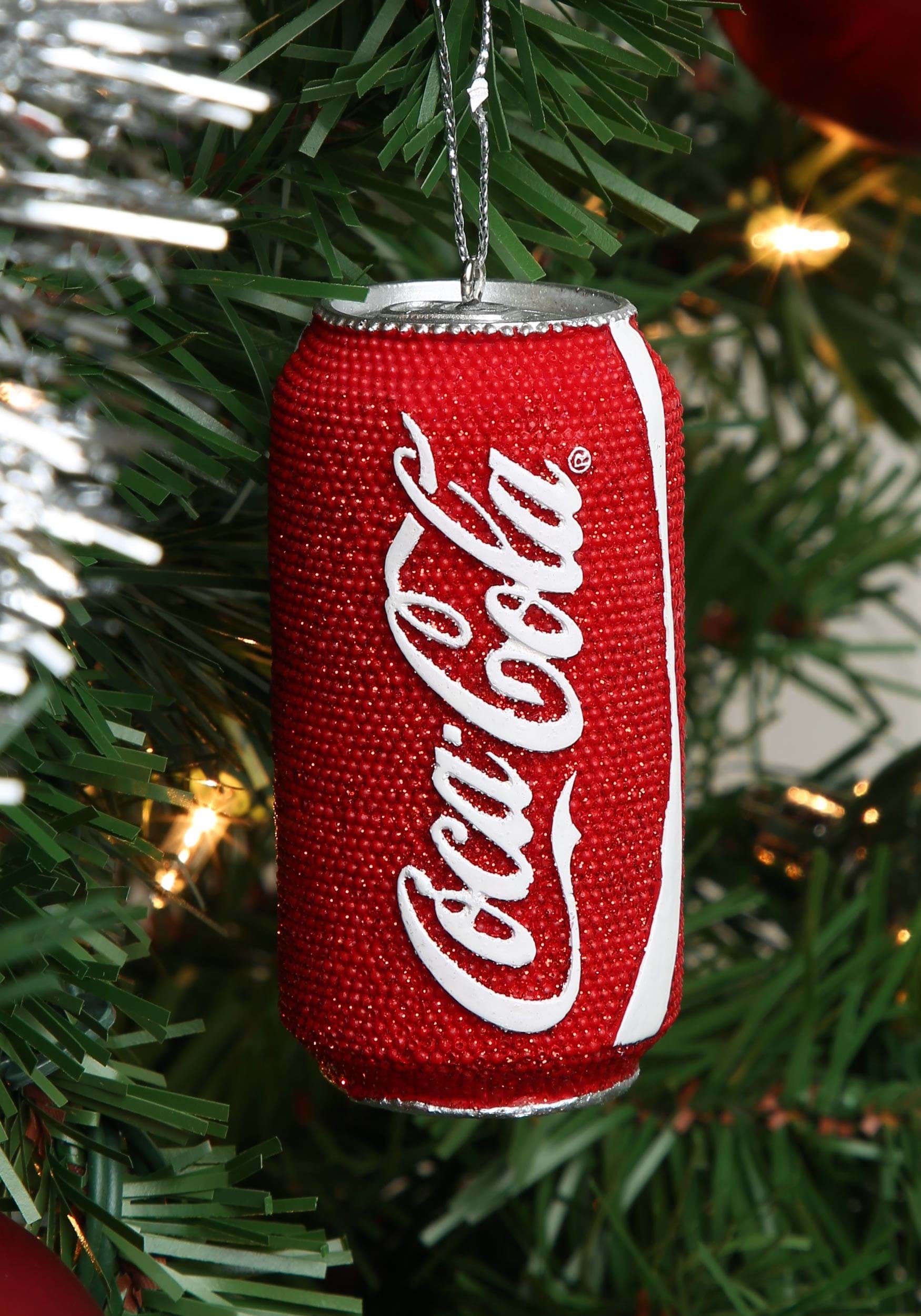 Resin Coca Cola Can Ornament