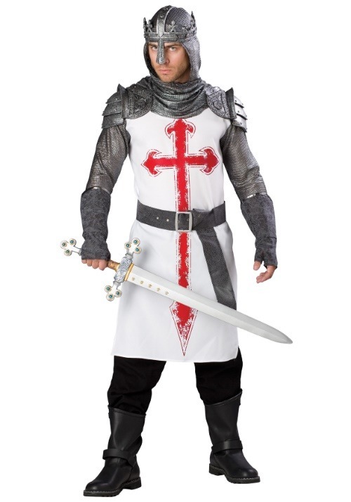 Men's Noble Crusader Knight Costume