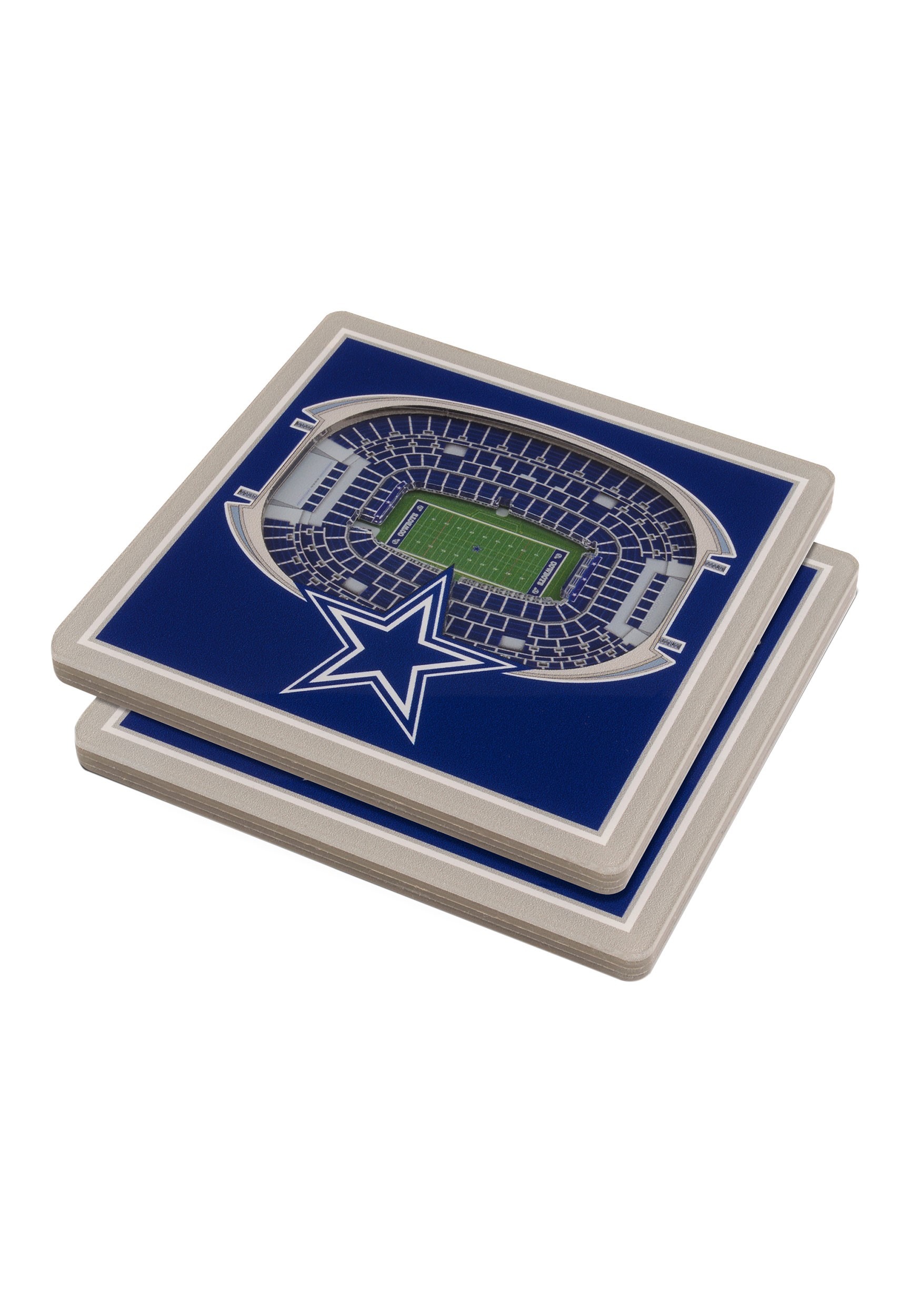 3D Dallas Cowboys Stadium Coasters
