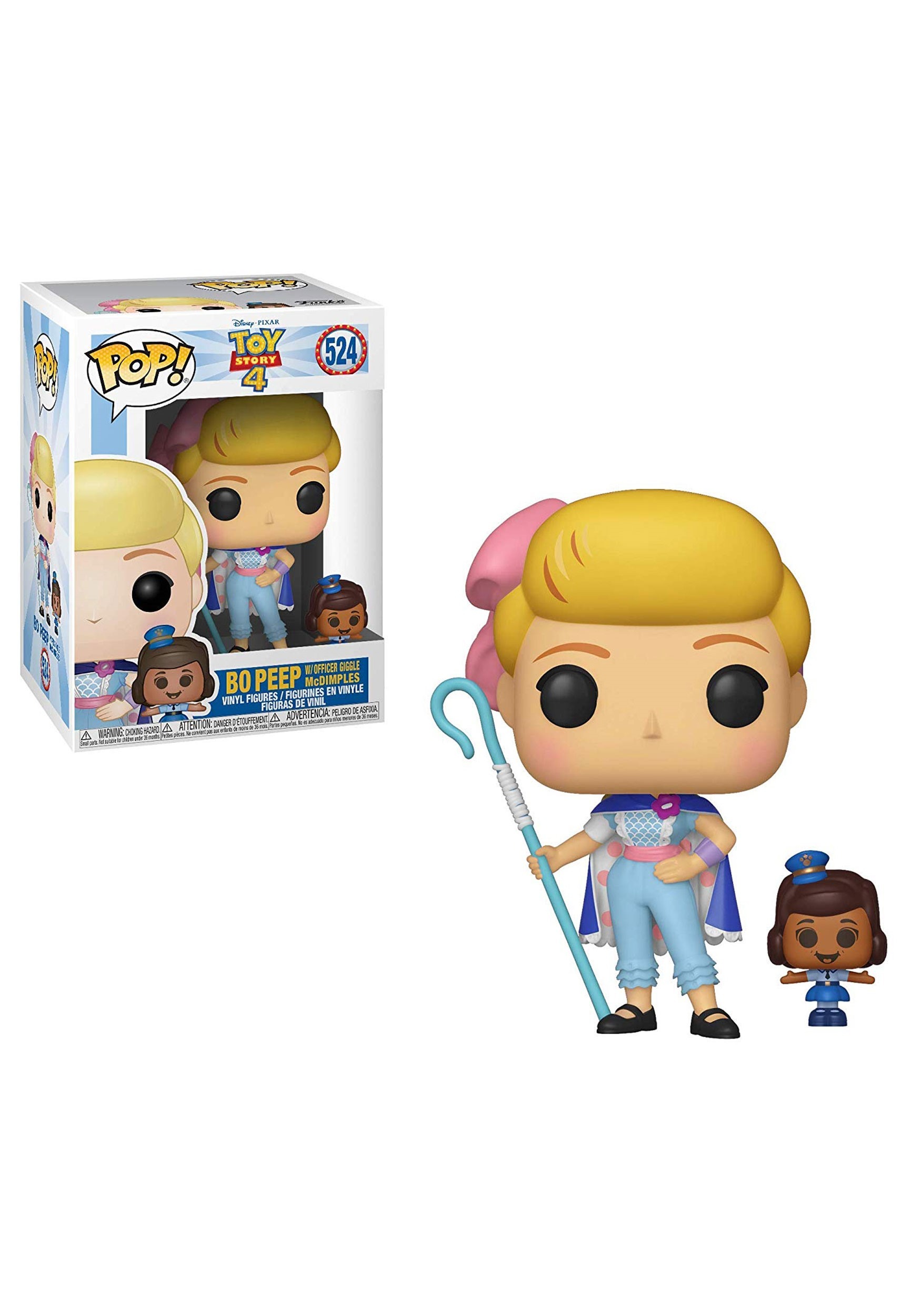 Toy Story 4- Bo Peep with Officer McDimples Pop! Disney