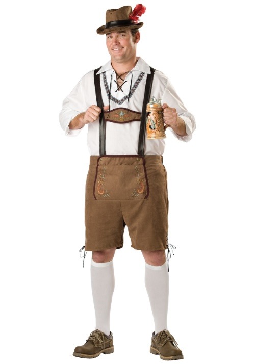 Plus Size Oktoberfest Men's Costume