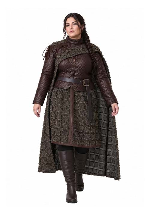 Women's Plus Size Winter Warrior Costume new