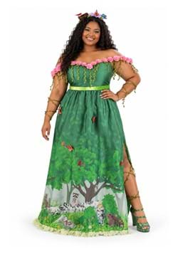 Womens Plus Size Mother Nature Costume New Main