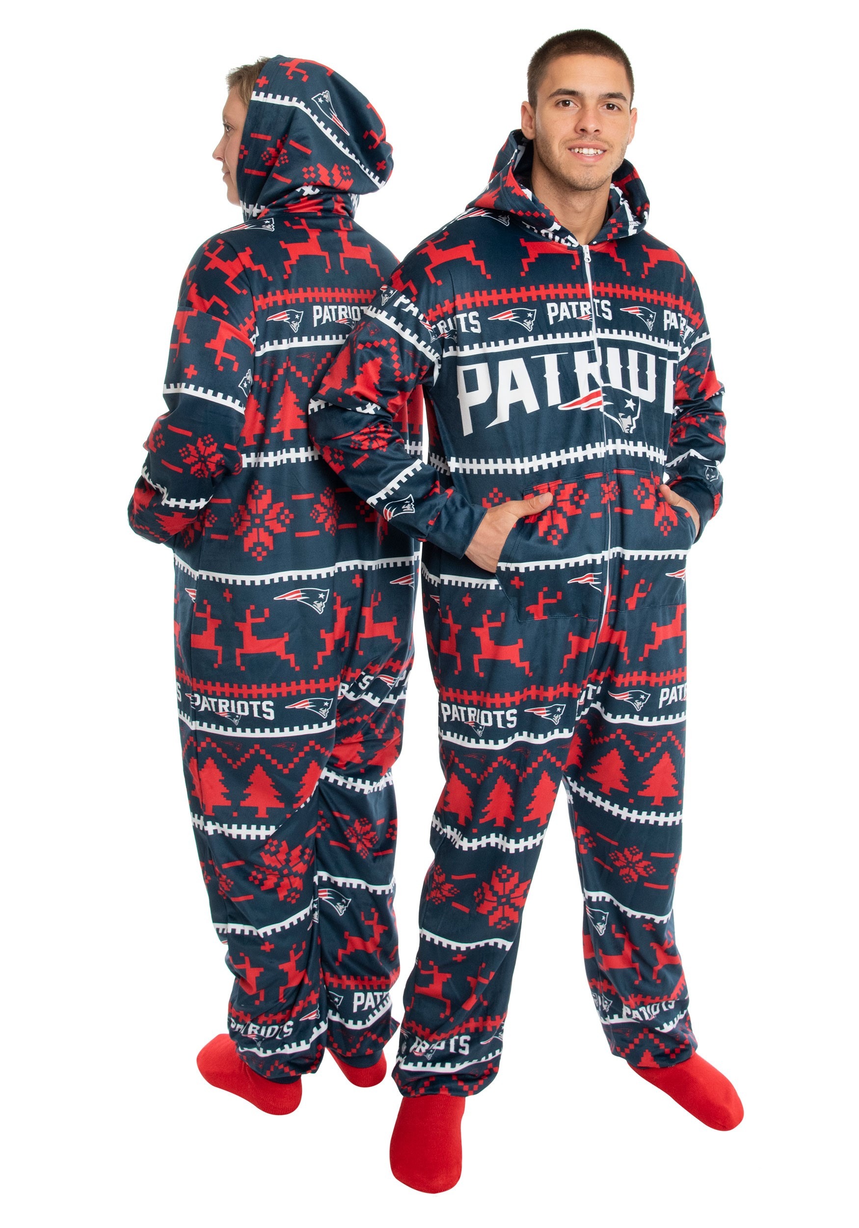 Unisex New England Patriots Wordmark Onesie