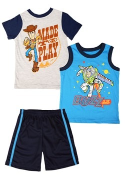 Toy Story 3 Piece Knit Tank, Tee, and Short Set