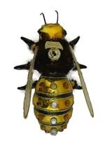 Noble Gems Glass Honey Bee Ornament Alt 2