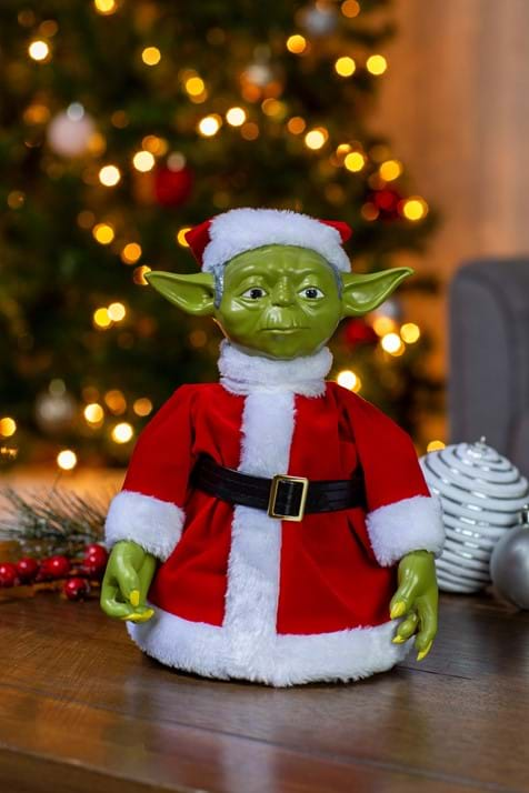 Yoda Santa Treetopper/Tablepiece