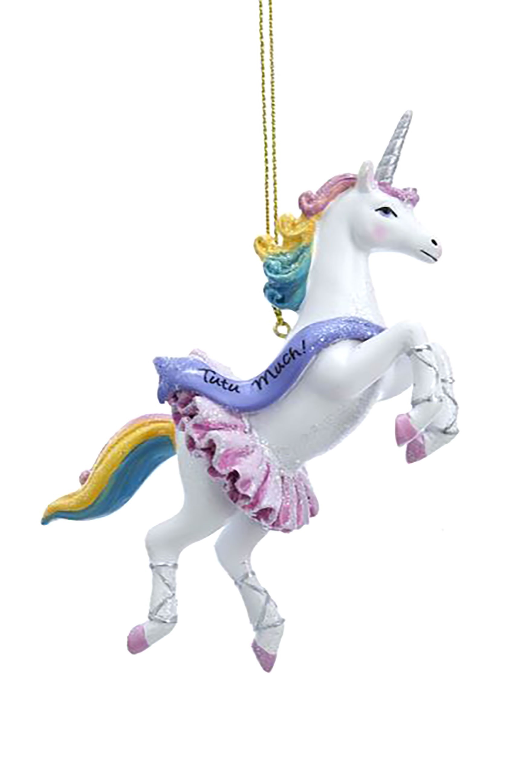 Unicorn Tutu Dream Hanging Ornament