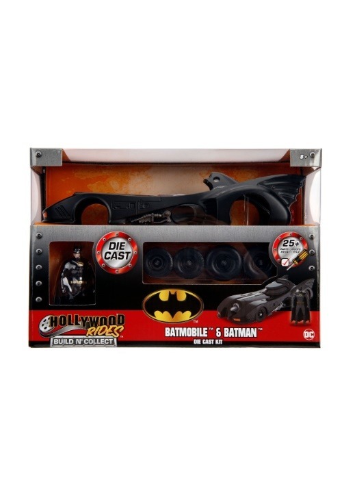 Build N' Collect 1989 Batmobile 1:24 Diecast Model