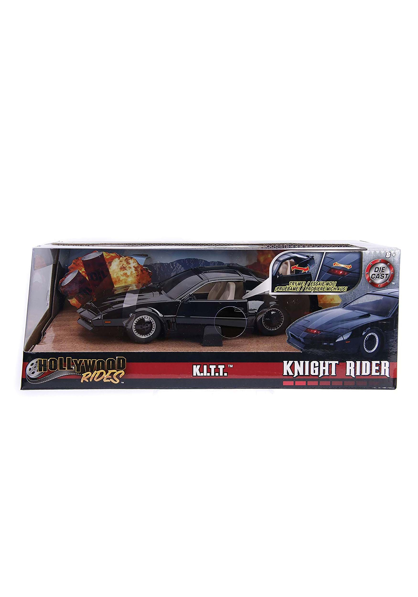 K.I.T.T. Knight Rider 1:24 Die Cast Vehicle W/ Light