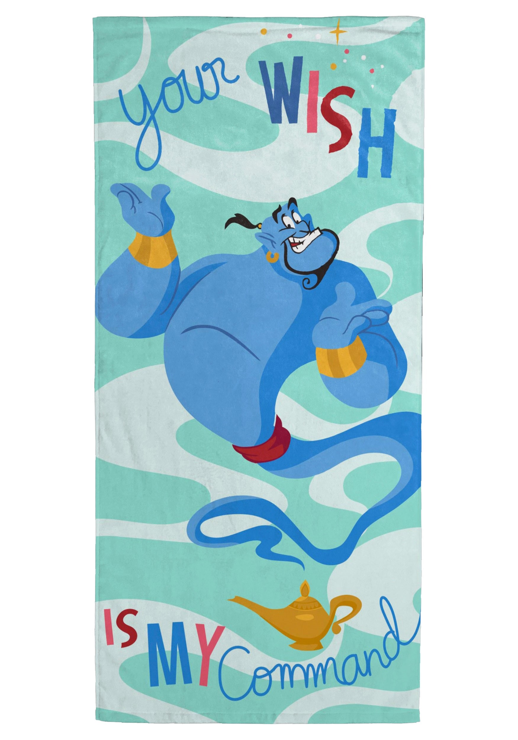 Your Wish Aladdin Beach Towel