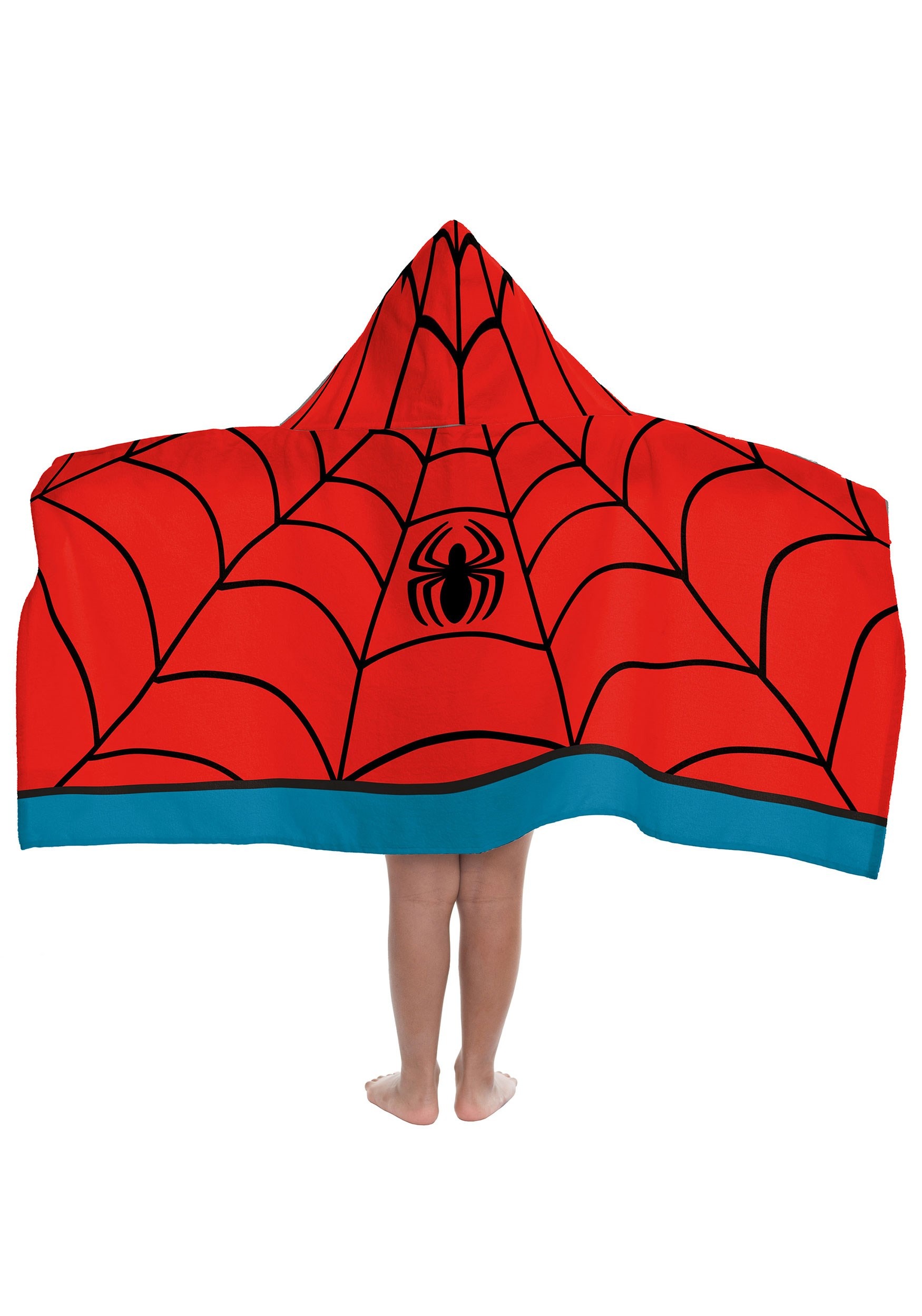 Hooded Spiderman Towel