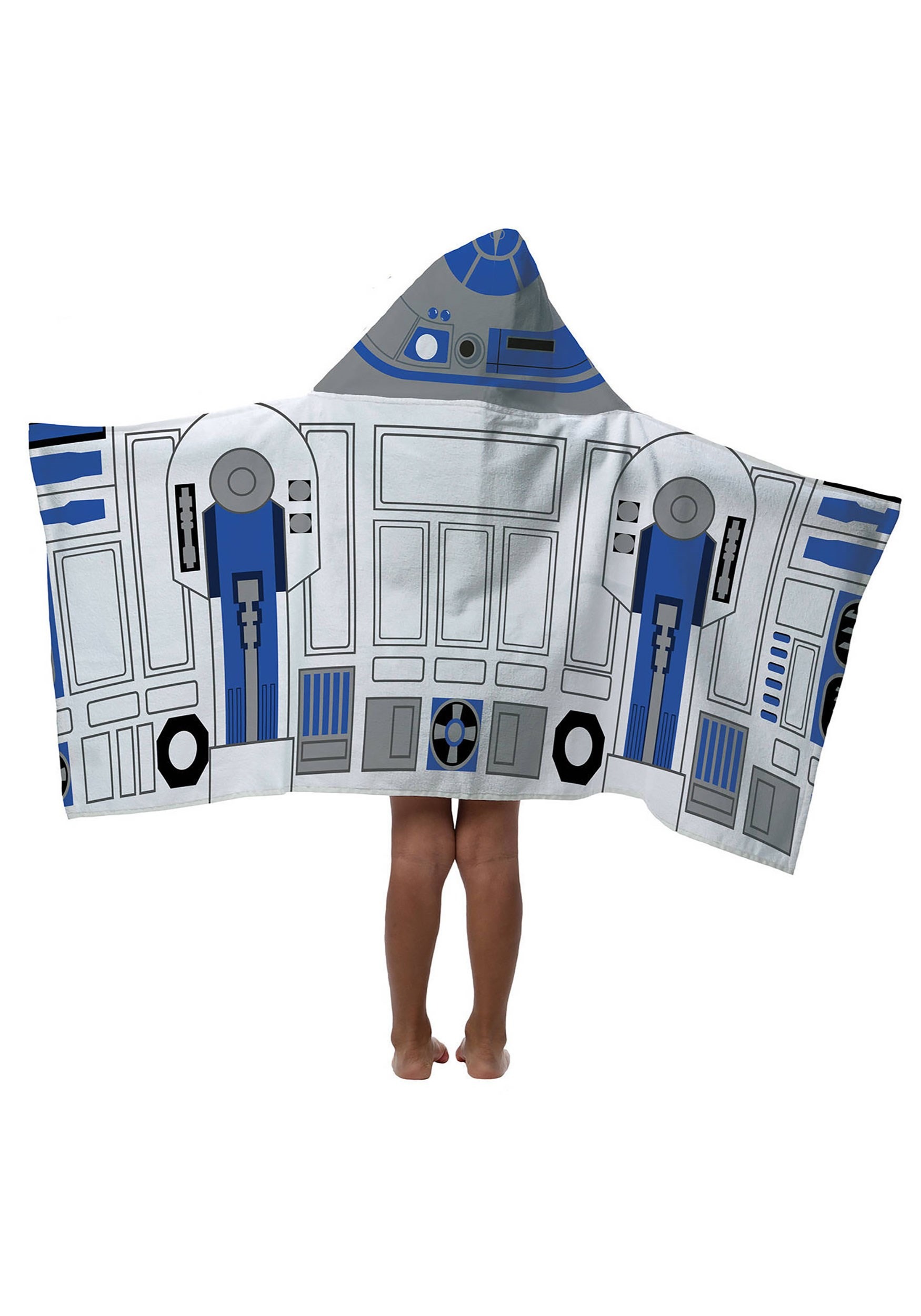 R2D2 Star Wars Hooded Towel
