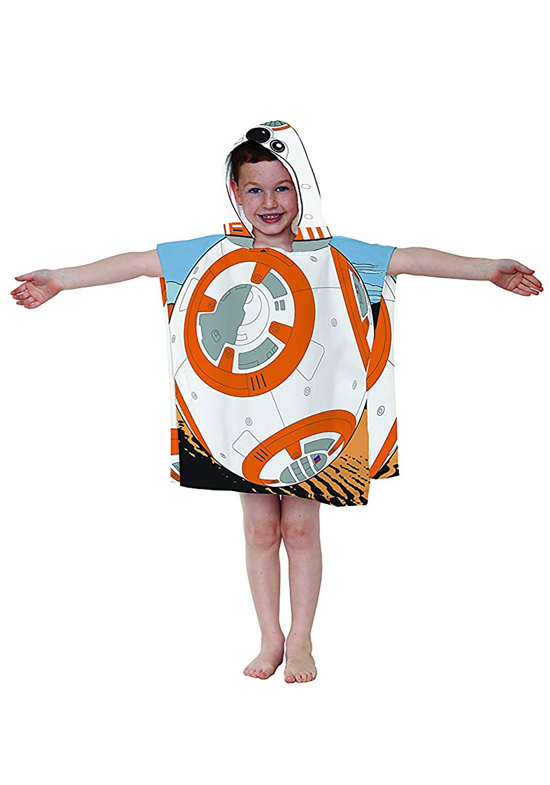 BB-8 Star Wars Hooded Towel Poncho