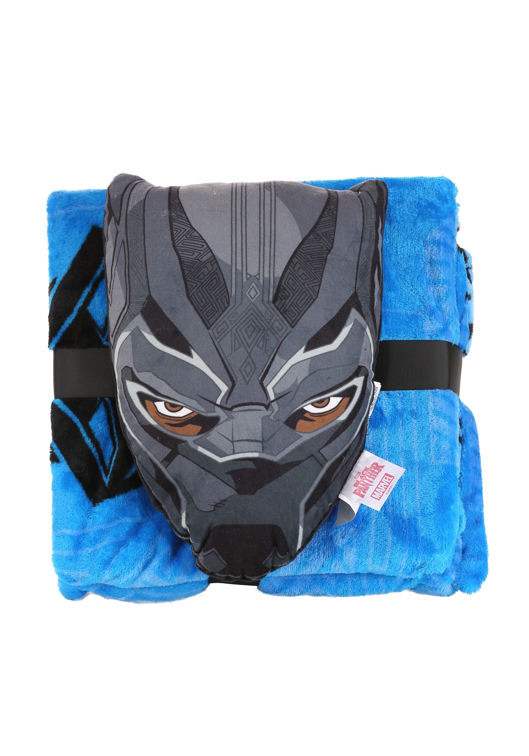 Black Panther Nogginz and Blanket Set
