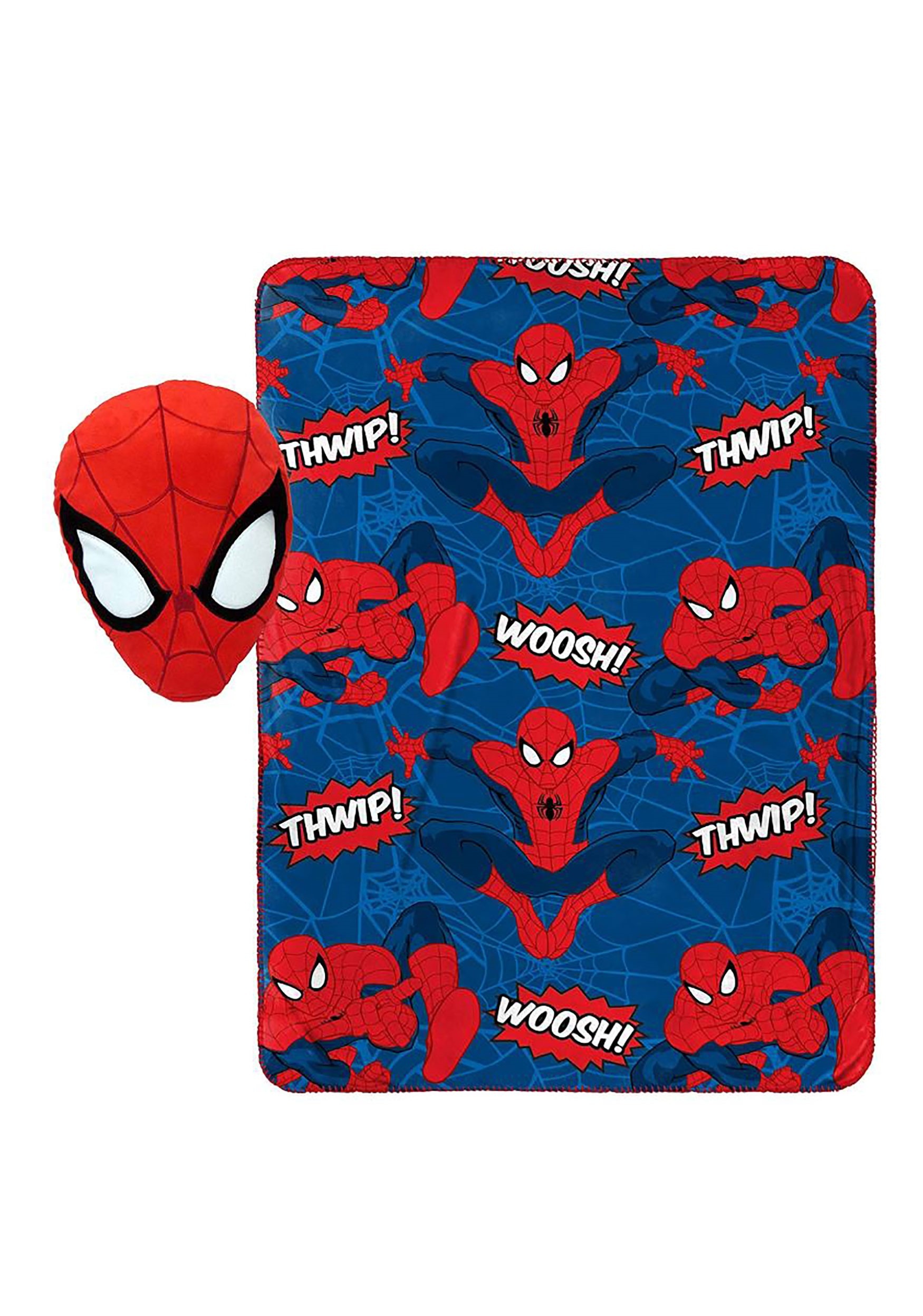 Spiderman Travel Blanket and Nogginz Set