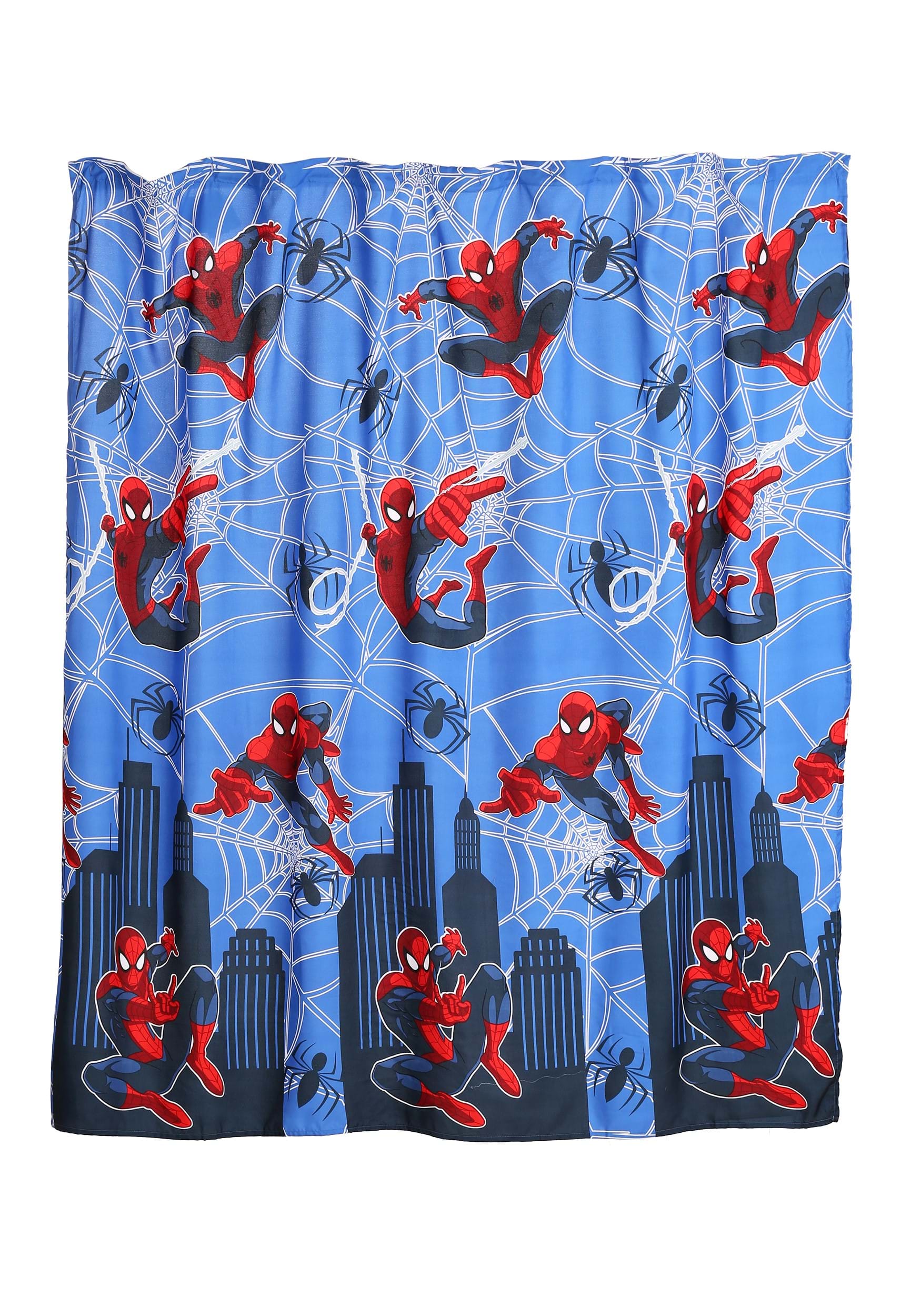 Marvel Ultimate Spiderman Hero Shower Curtain